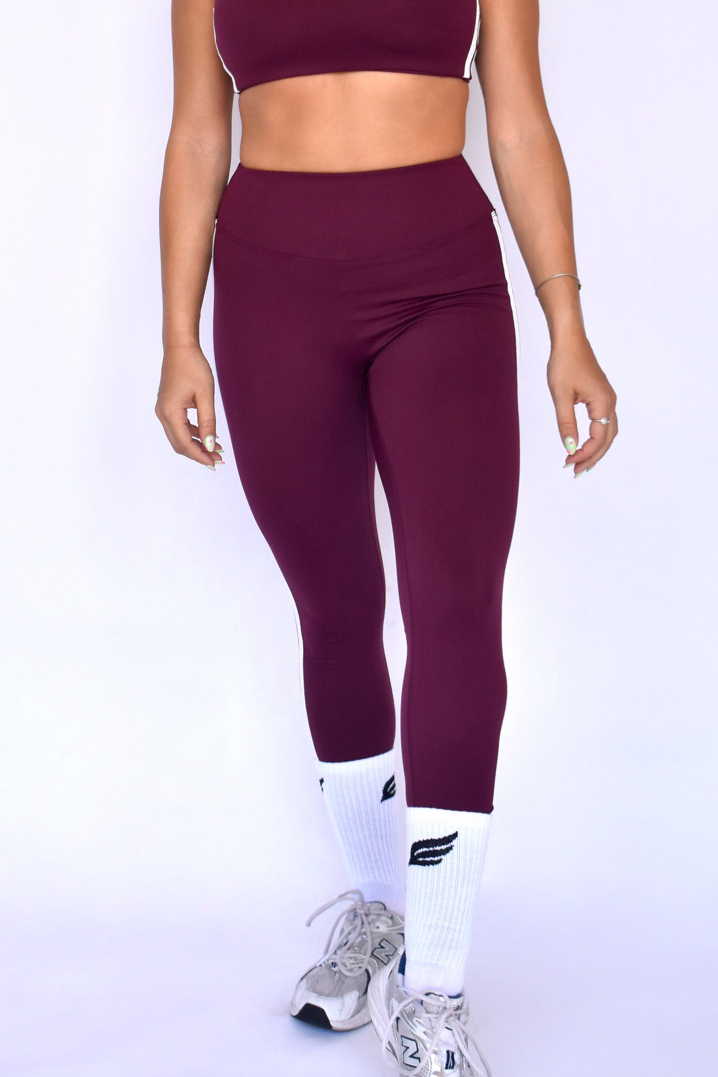 SELENE חזיית ספורט פסים