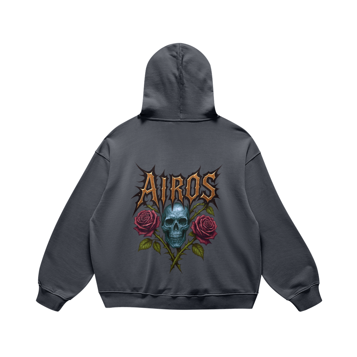skull streetwear hoodie
