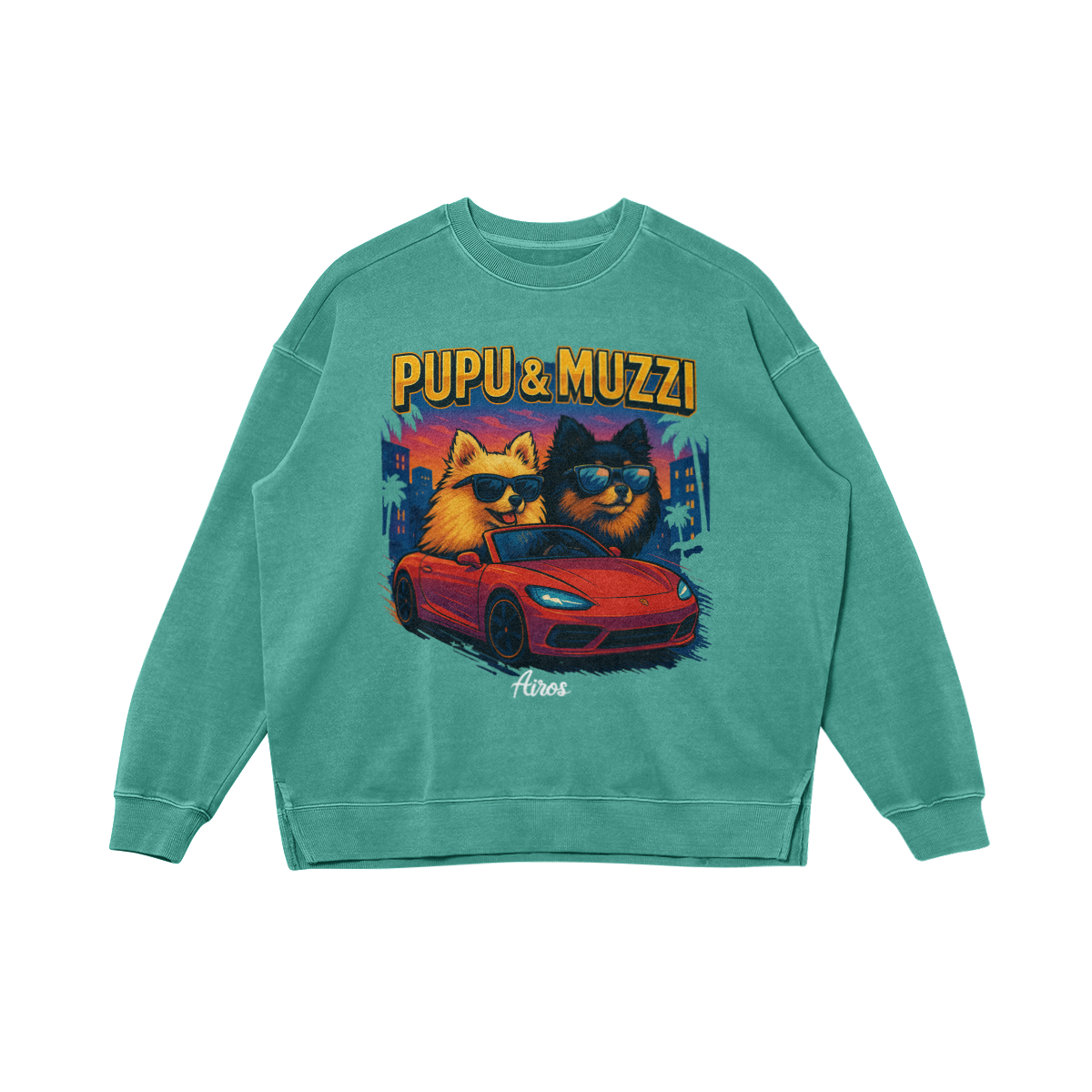 סווטשירט כבד של PUPU & MUZZI®