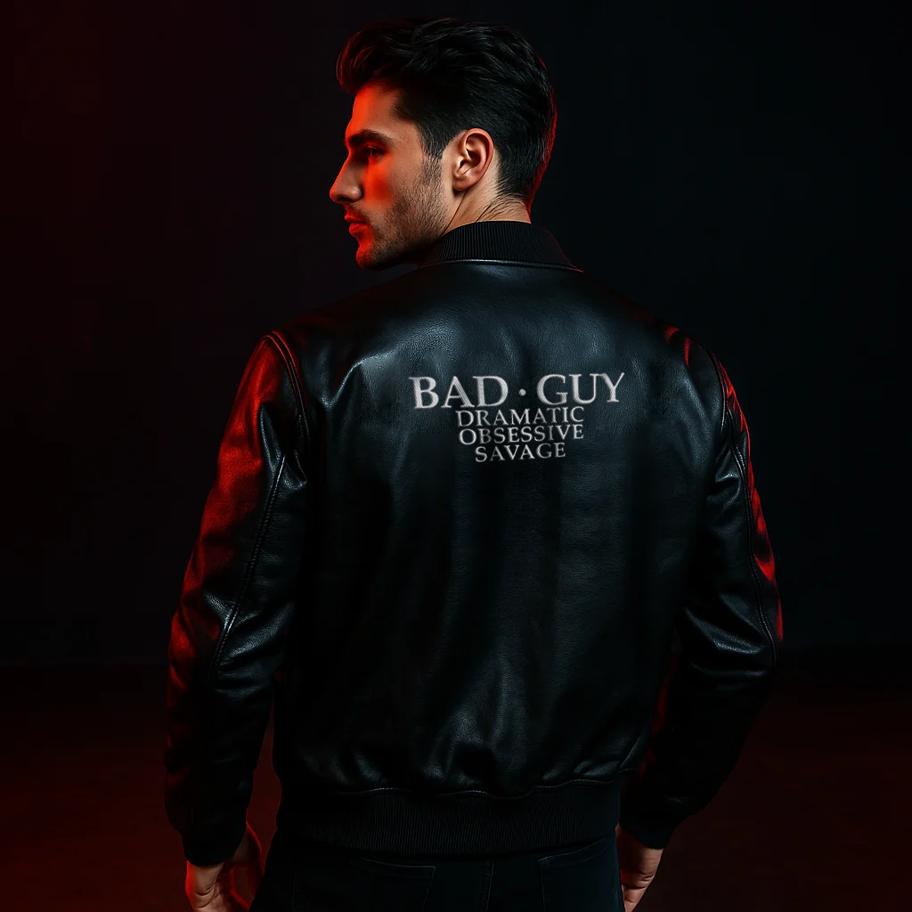 מעיל עור של Bad Guy