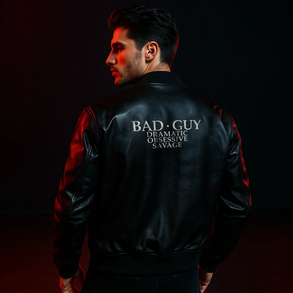 מעיל עור של Bad Guy