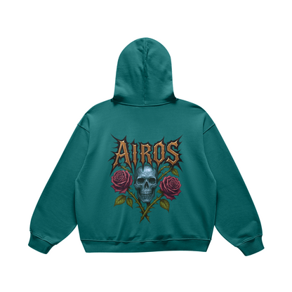 skull streetwear hoodie